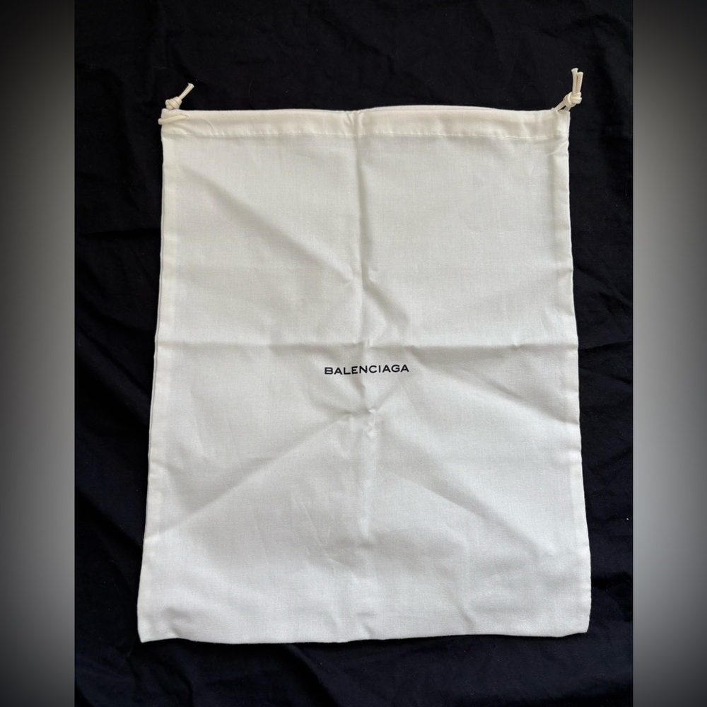 Balenciaga White Dust Bag for Shoes or Bag
